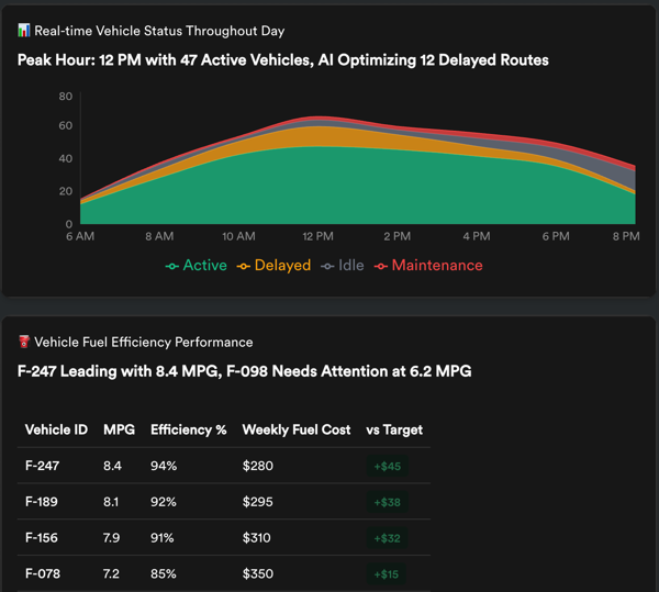 Intelligent Fleet Optimisation